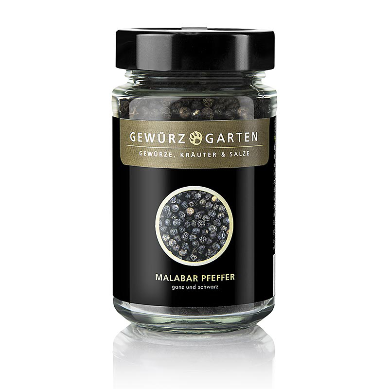 Pfeffer Malabar schwarz, ganz  120g Gl