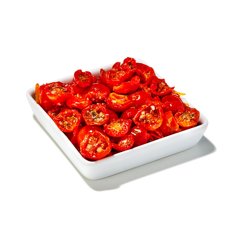 Tomates cerises semi-séchées