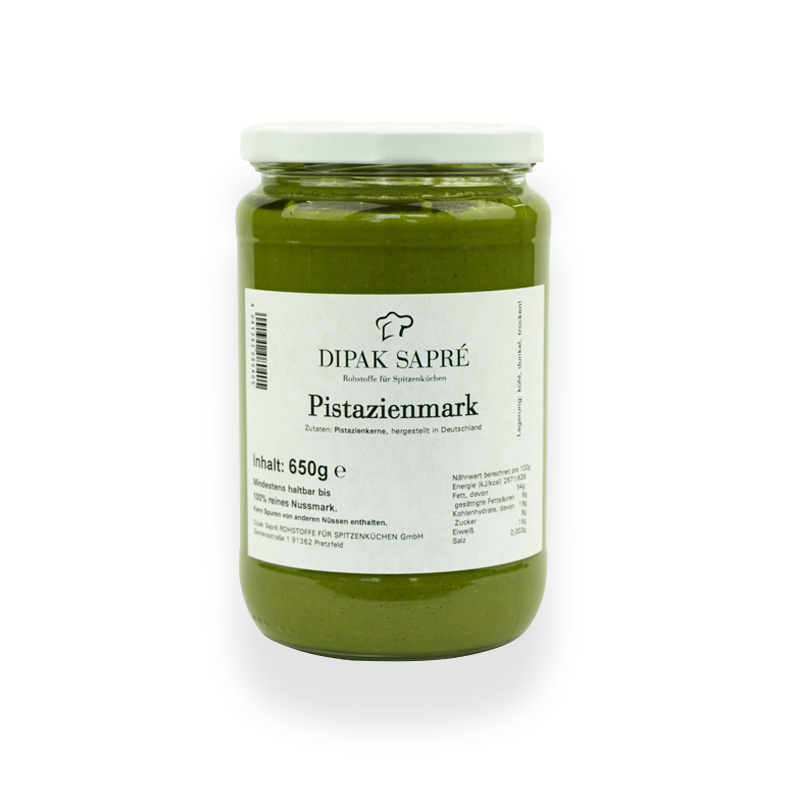 Pistazien Paste 650gGl DE