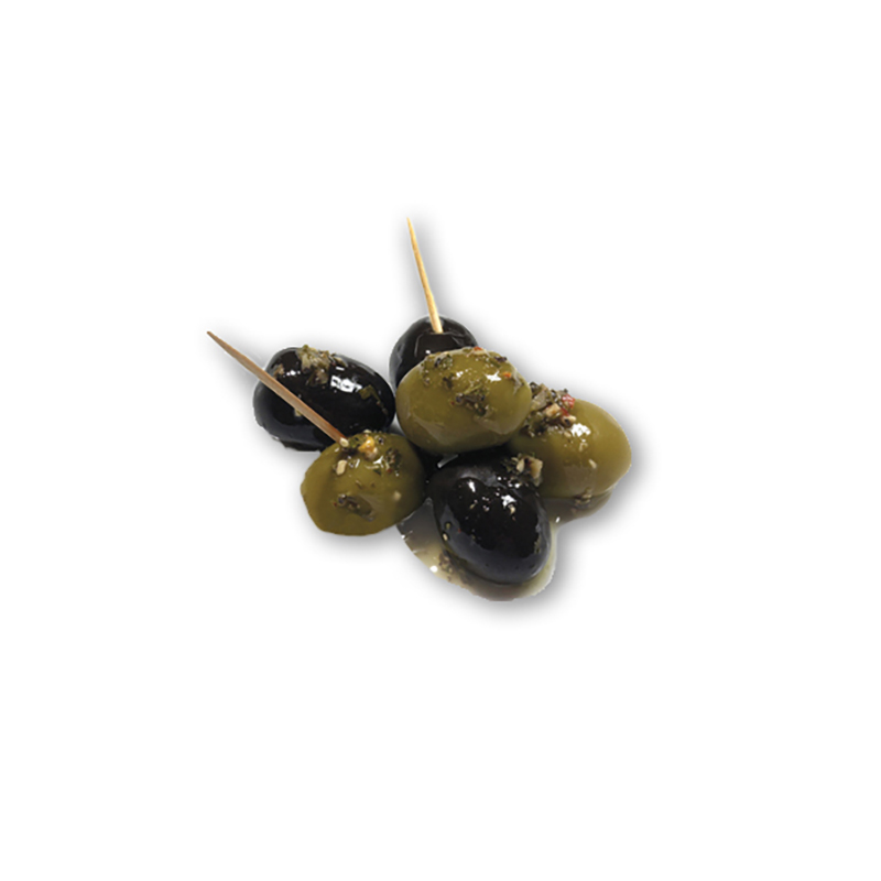 Oliven Jumbo mit Pesto