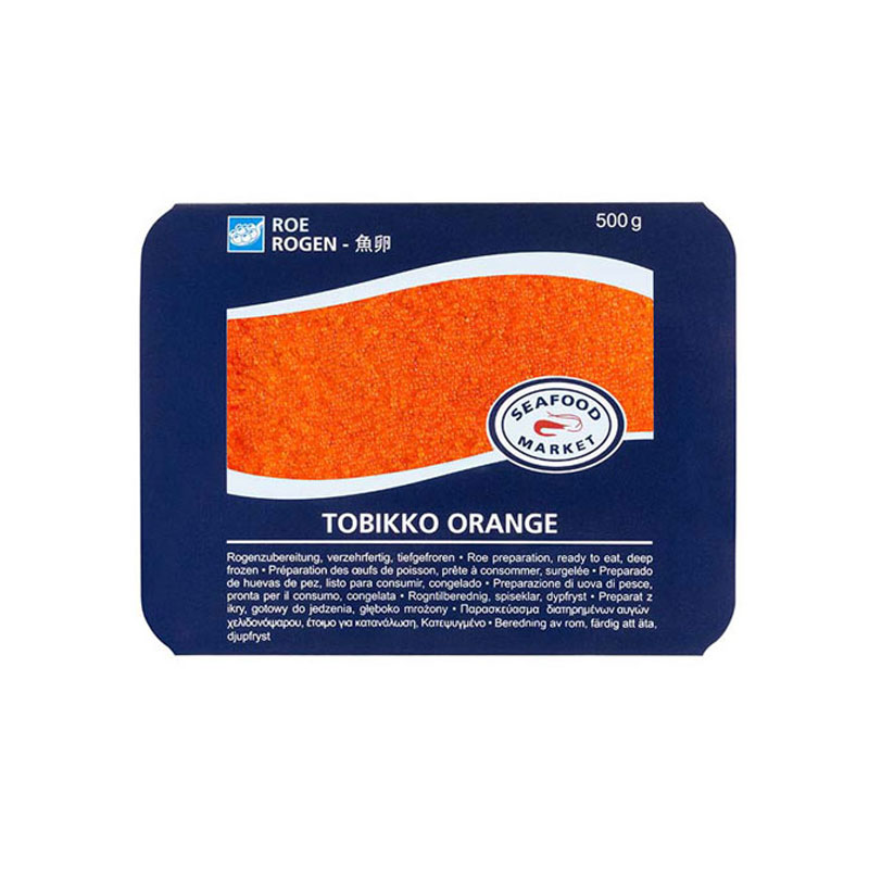 TK Tobikko Fliegenfischrogen orange