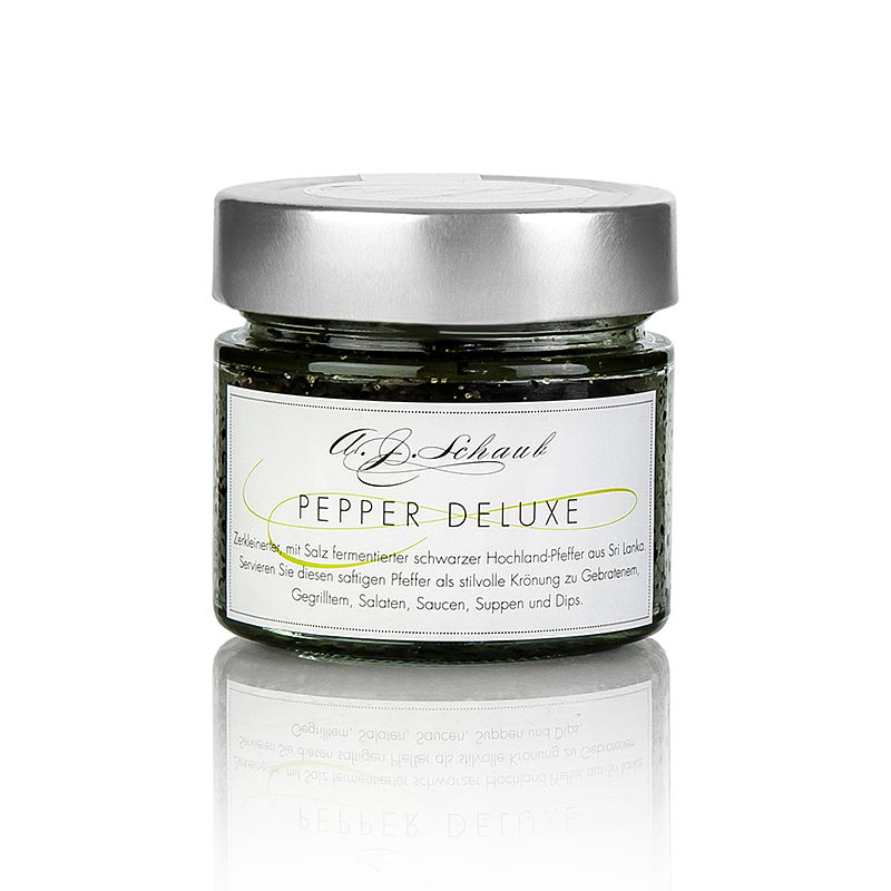 Pfeffer schwarz mit Meersalz fermentiert 100g Gl