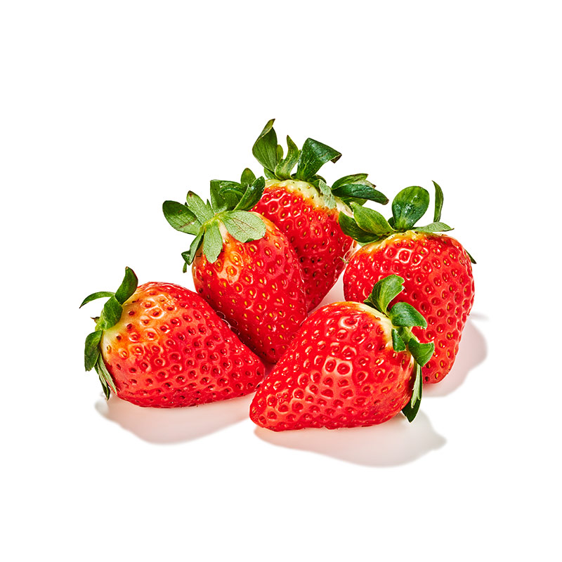 Erdbeeren gelegt