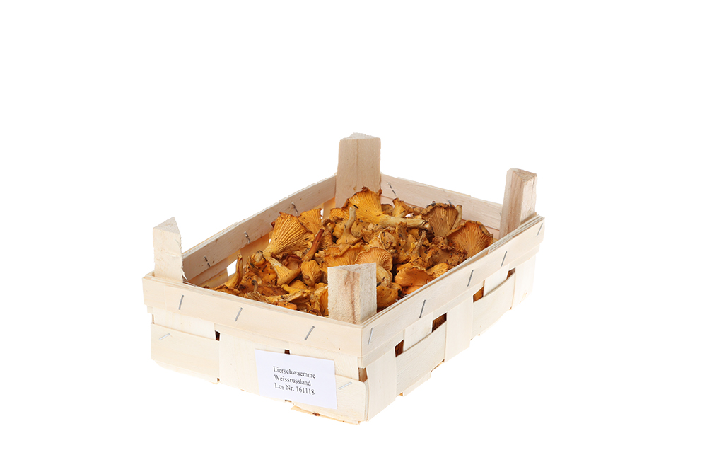 Chanterelles moyennes 3-5cm