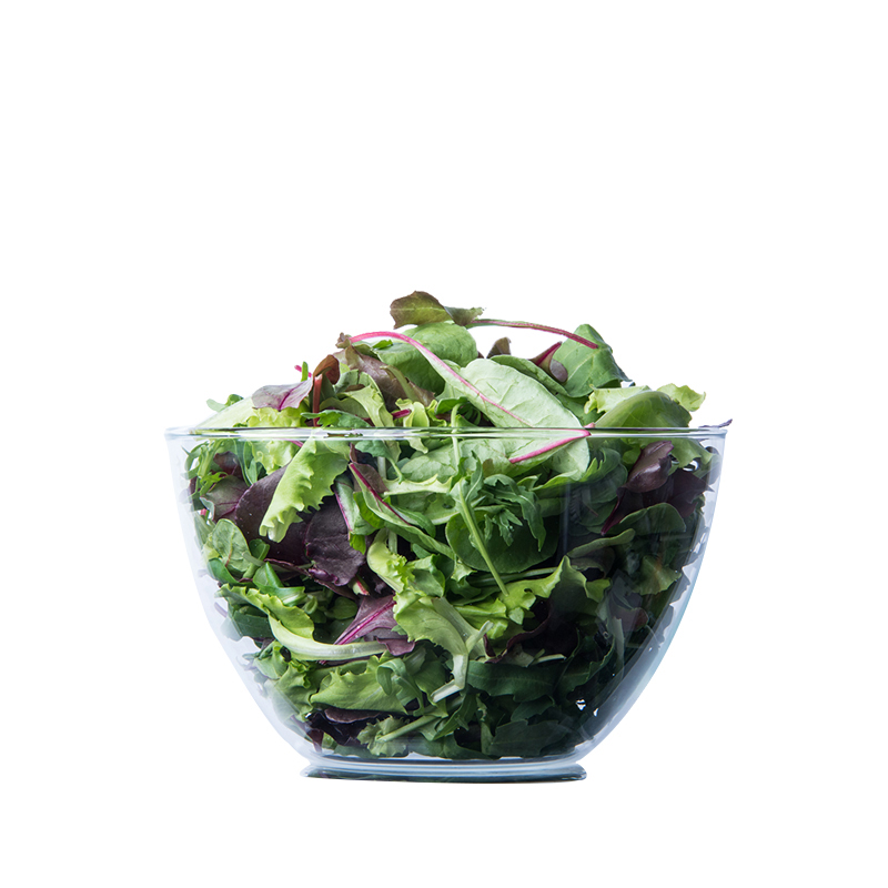 Edelmixsalat gewaschen 800gCrt IT