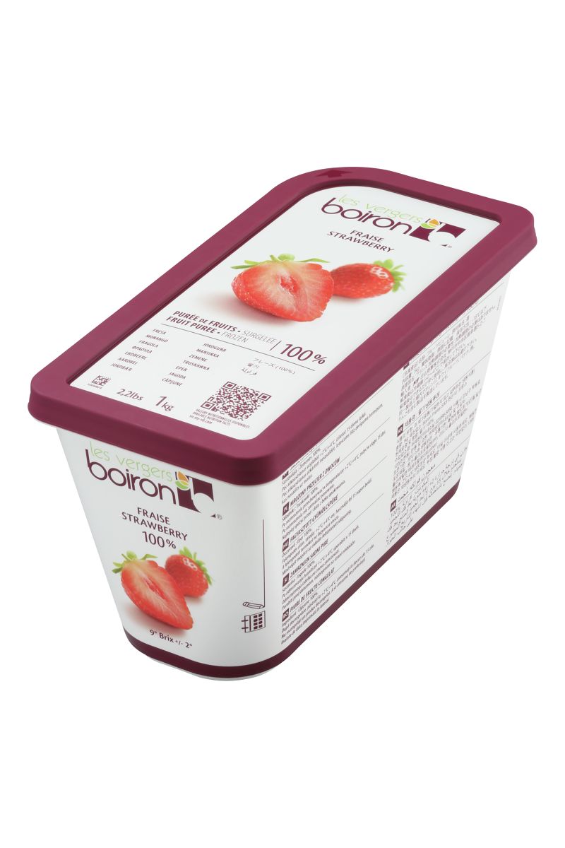 Purée de fraise 100% fruit