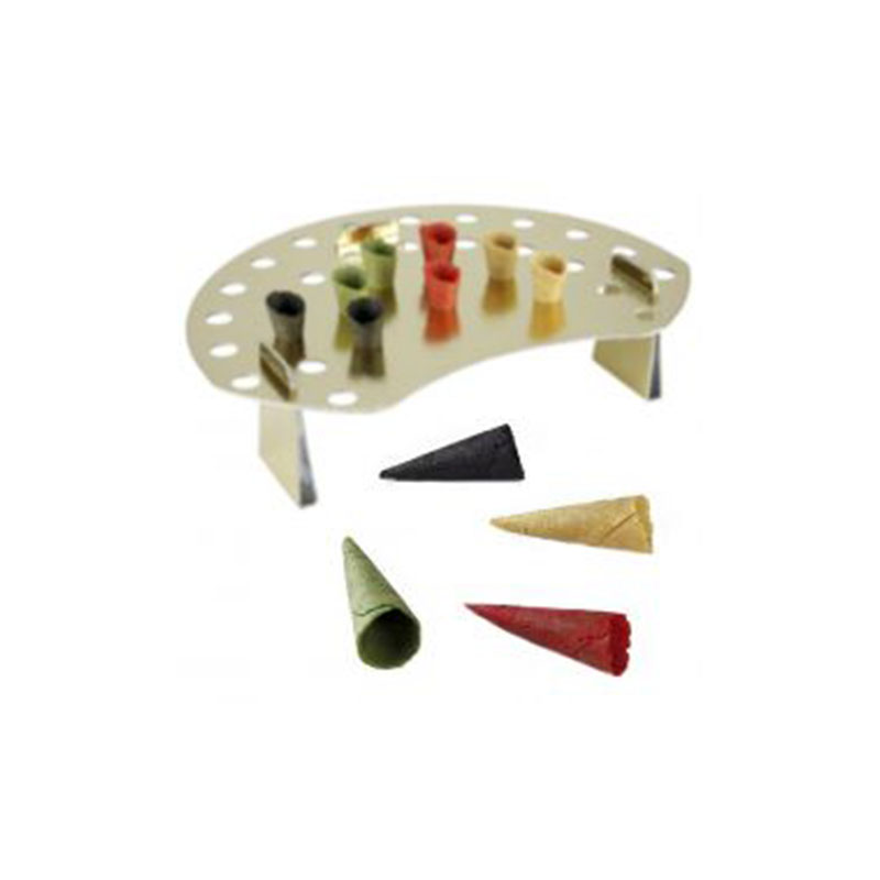 Mini-Hörnchen natur, rot, grün schwarz