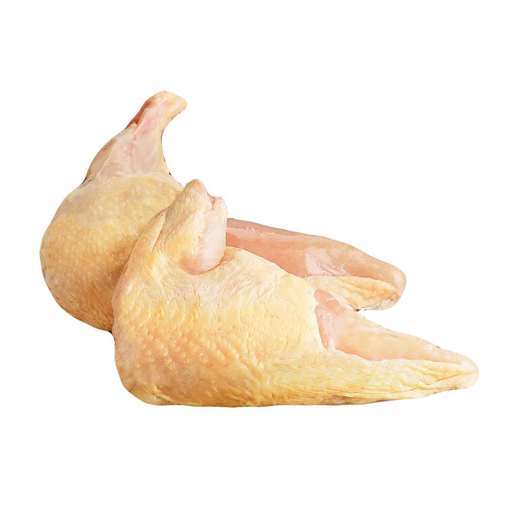 Filet de poulet nourri au maïs avec peau