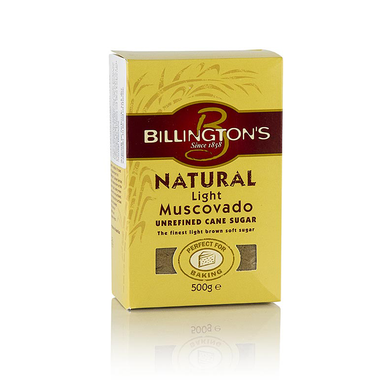 Muscovado Zucker hell 500g Pck  MS Billington's
