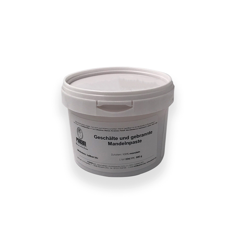Mandelpaste, geschält&gebrannt 500gEi IT