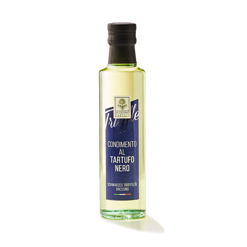 Olivenöl mit schwarzem Trüffel-Aroma
