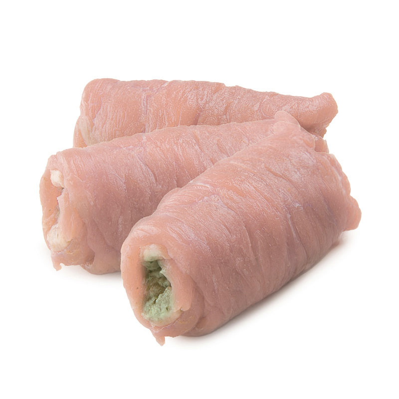 Pouletinvoltini Spinat