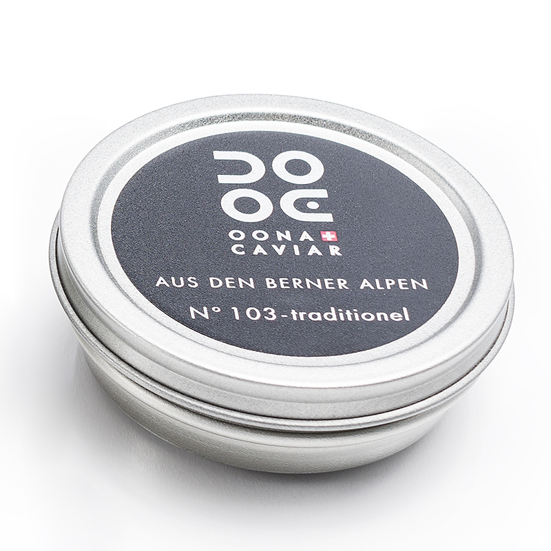 Caviar Oona N°103 "Bergquellfisch Frutigen"