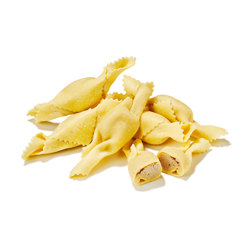 Caramelle Steinpilze/Ricotta "Pasta Brianza"