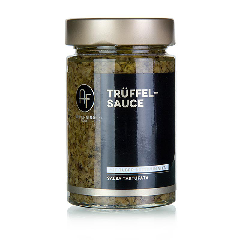 Trüffelsauce salsa tratufata mit Sommertrüffel 180g Gl