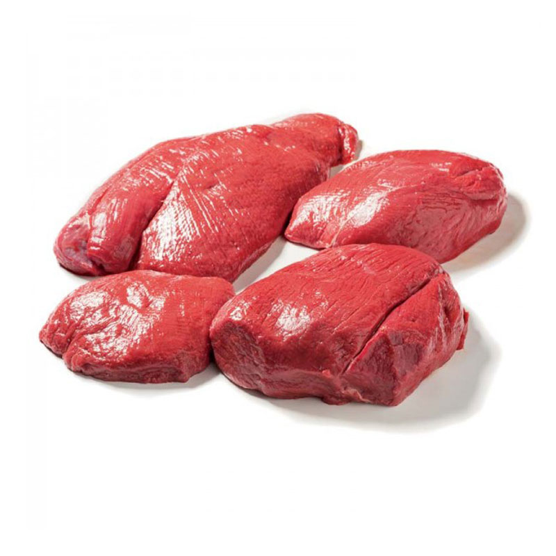 Rehschnitzelfleisch-