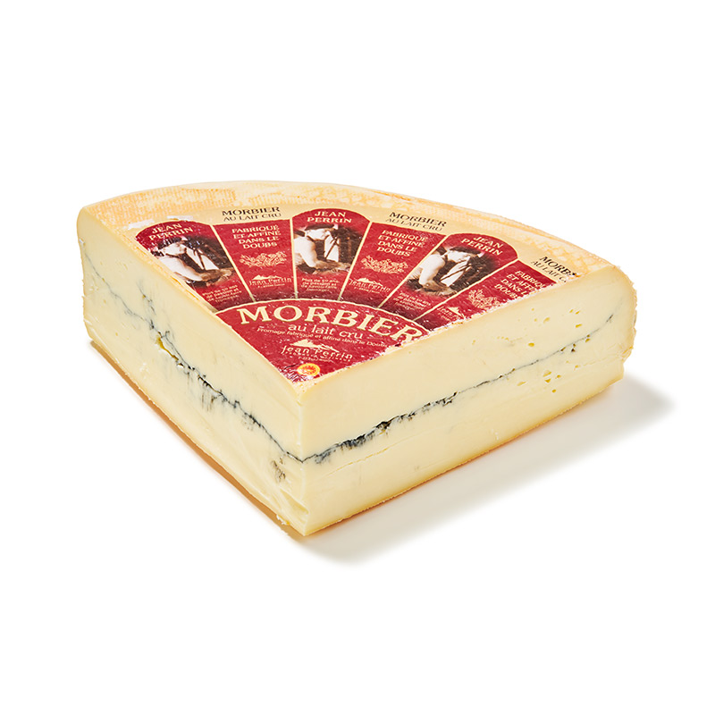Morbier geviertelt,  50% Fett i.Tr.