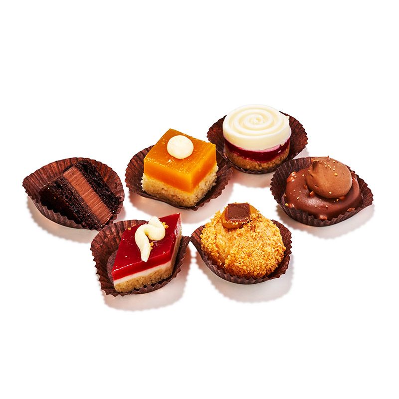 Petits Fours Art Deco 6 Sorten