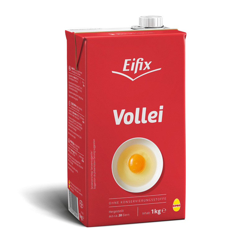 Vollei pasteurisiert 1kgPck   DE Eifix