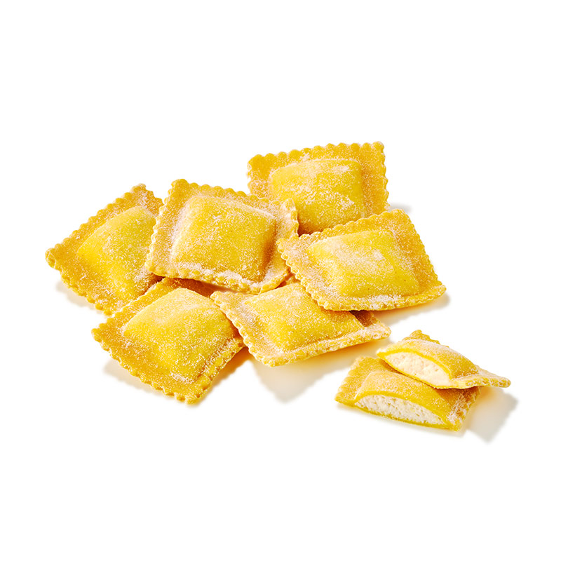Ravioli avec Ricotta et asperges blanches