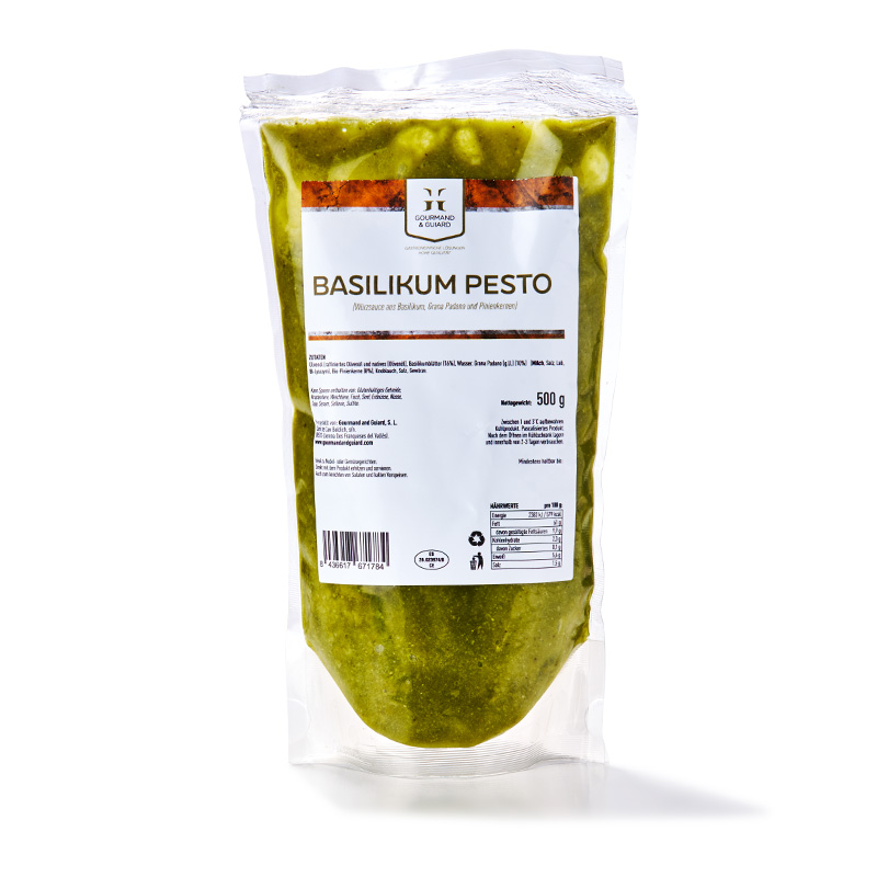 Pesto basilic "Mise en Place"