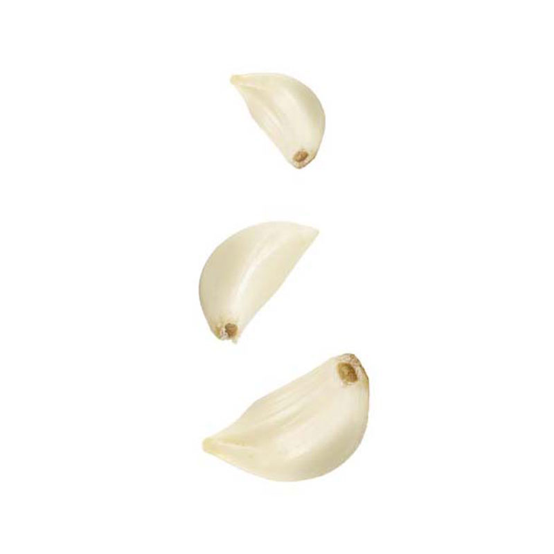 Knoblauch geschält
