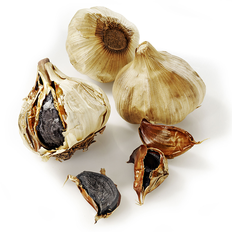 Knoblauch-schwarz-2-Knollen-