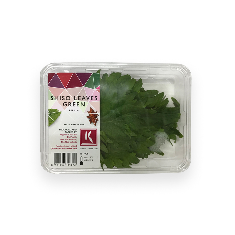 Koppert Shiso Blätter grün     15 Blätter