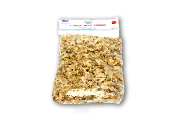 Vongolefleisch gekocht