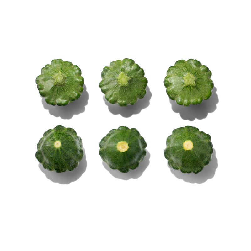 Mini-Patisson-grün-