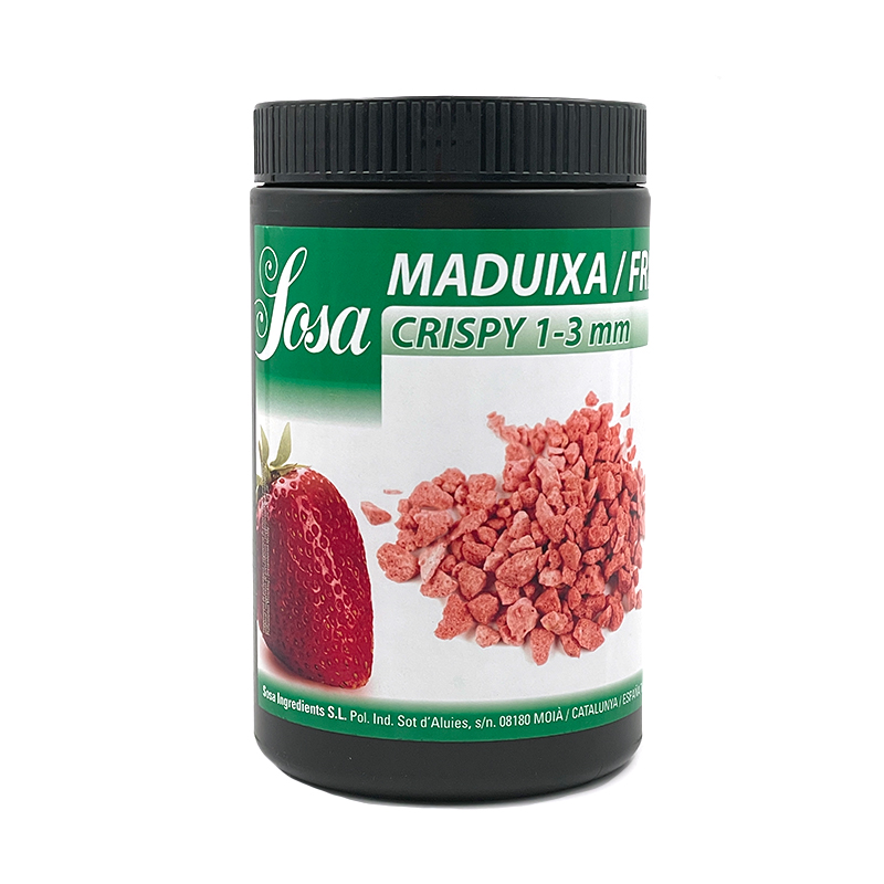 Fraise crispy lyophilisée "Sosa "