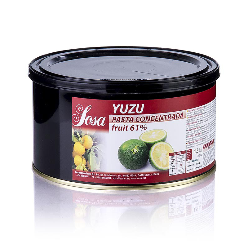 Yuzu Paste 1.5kg Ds ES Sosa