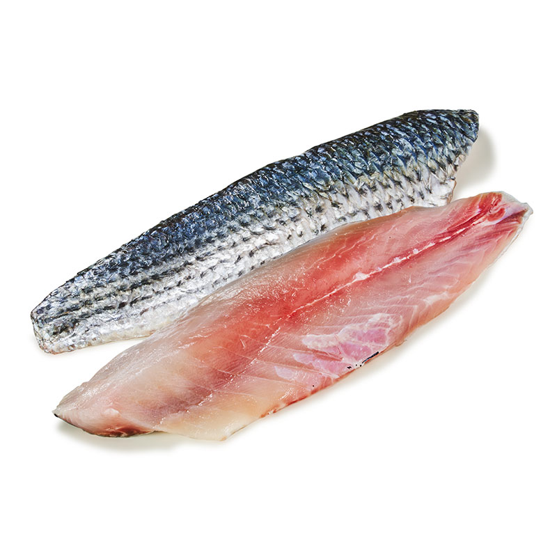 Filet de mulet avec peau