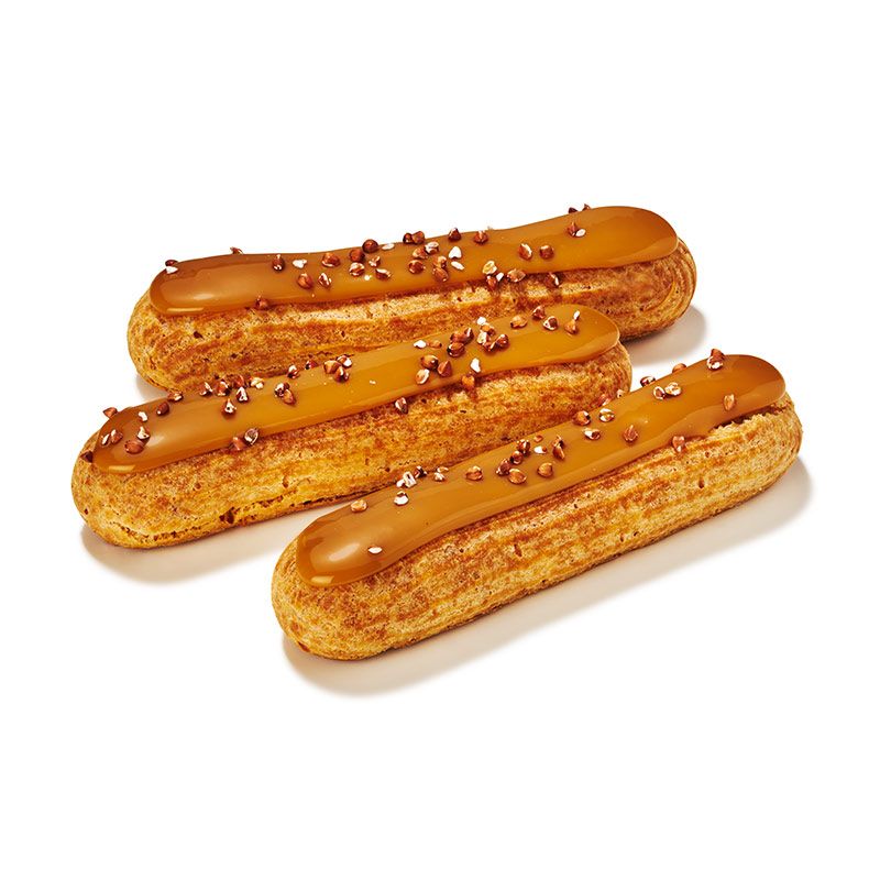 Éclairs au caramel