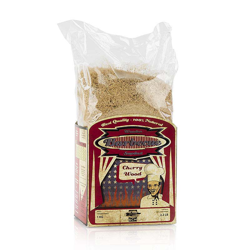 Räuchermehl aus Kirschenholz  1kg Pck DE