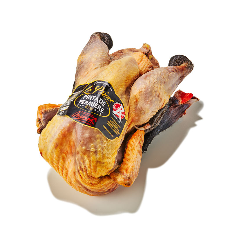 Perlhuhn Kopf & Fuss "Prince des Dombes" Label Rouge