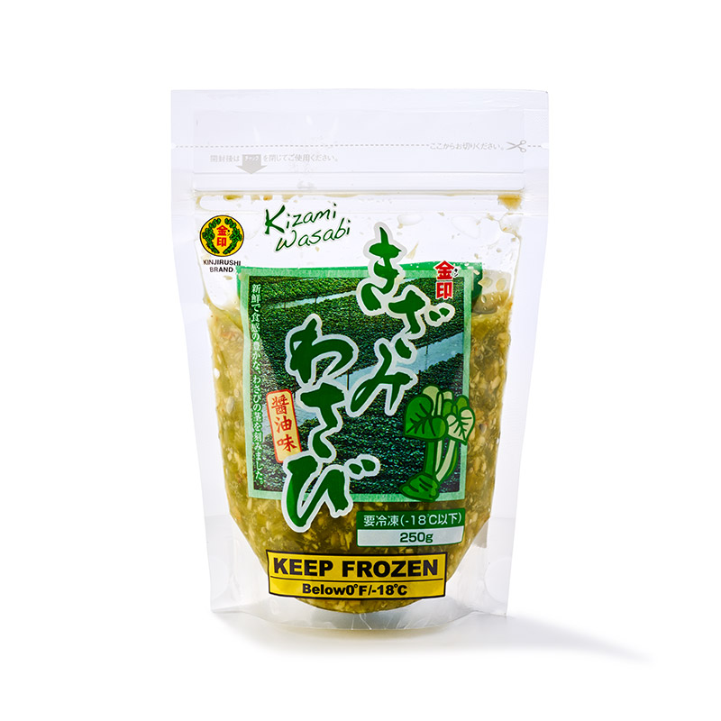 Wasabizubereitung Kizami