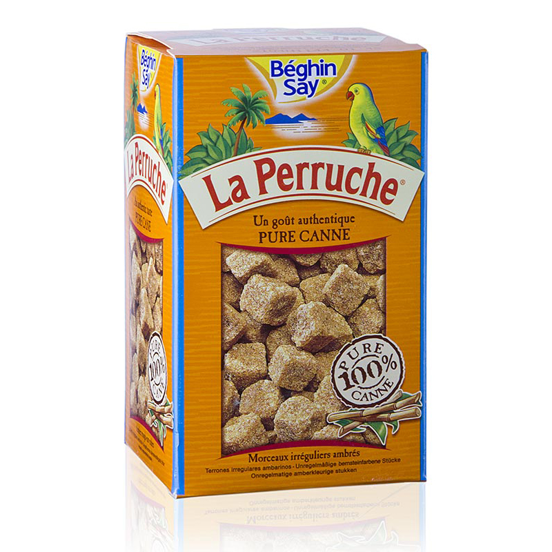 Bruch-Zucker braun 750g Pck FR La Perruche