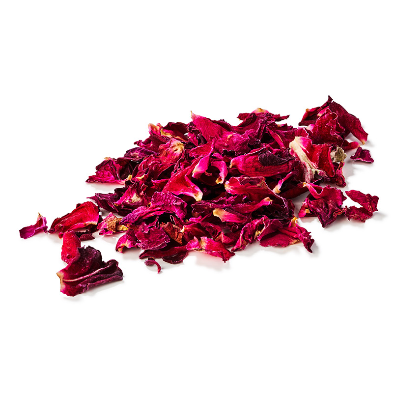 Feuilles de la rose sechées