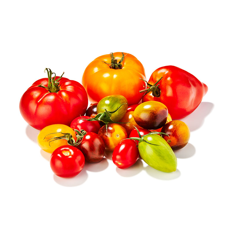 Bio Tomatenmix, gross & klein