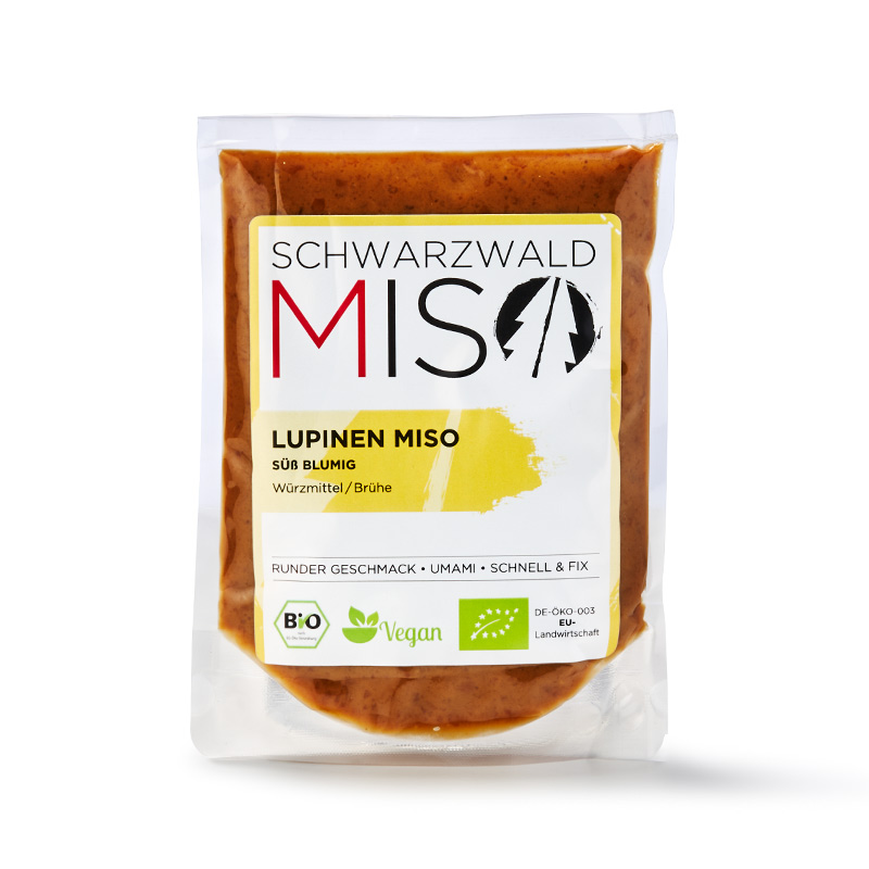 BIO Miso Lupinen Paste soja- frei "Schwarzwald"