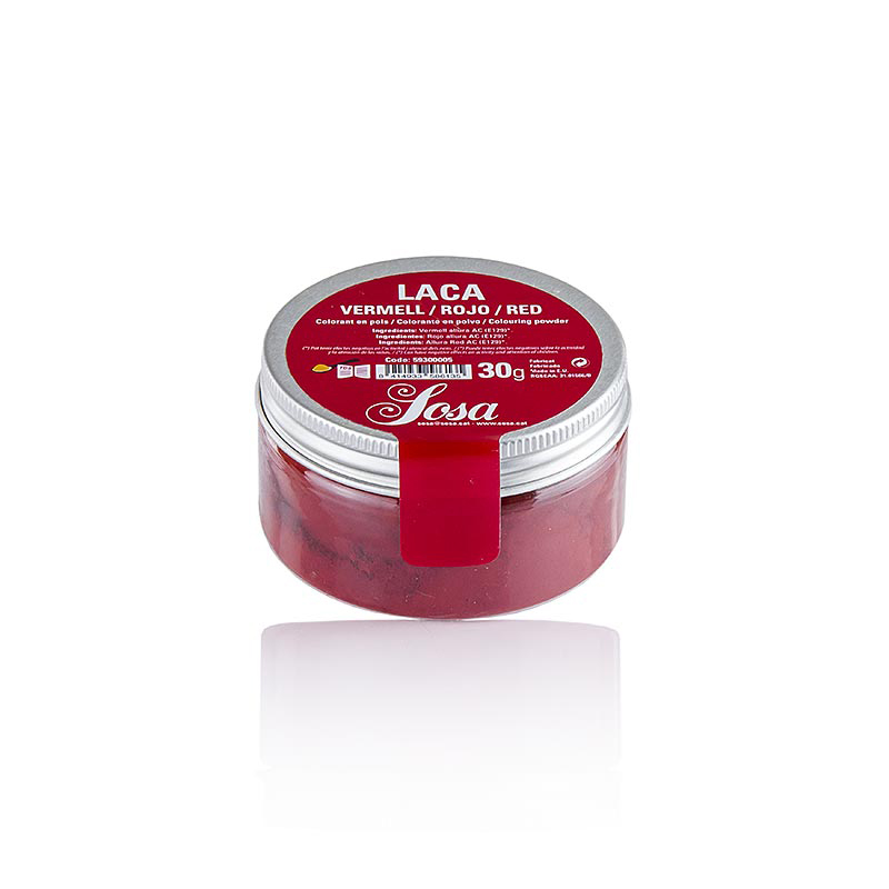 Lebensmittelfarbe rot Puder  fettlöslich 30g Ds ES