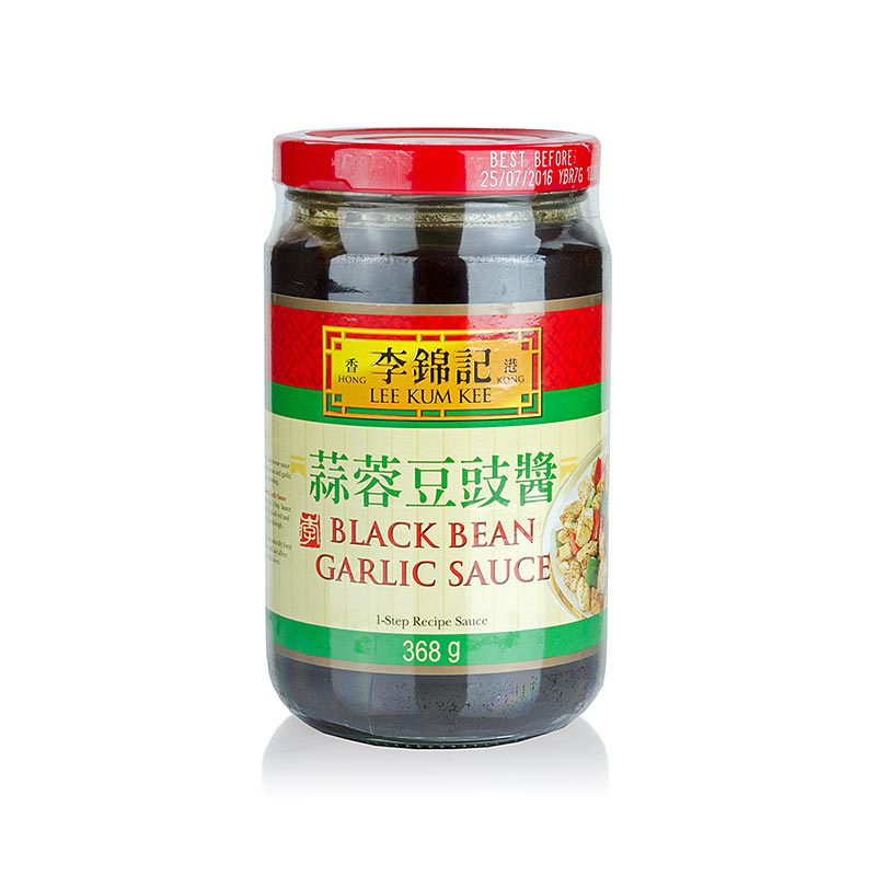 Black Bean Sauce mit Knoblauch  368g Gl Lee Kum Kee
