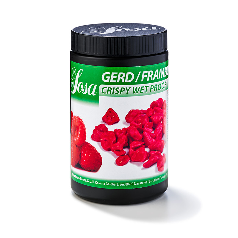 Framboise Crispy wetproof enrobé de cacao