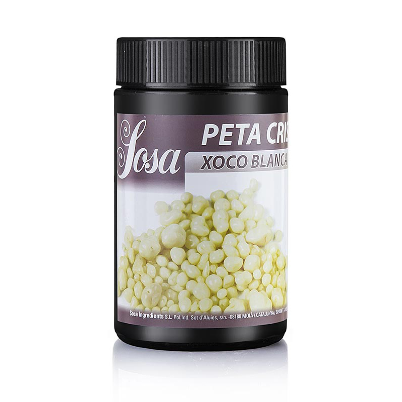 Peta Crispy Knallbrause in weisser Schokolade 900g Sosa