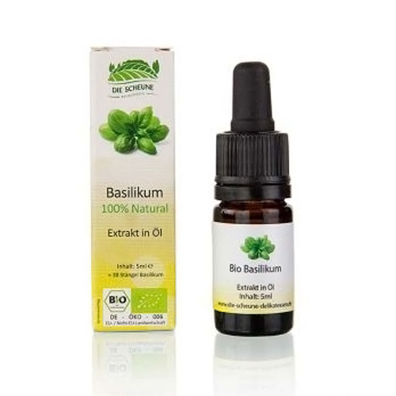 Bio Basilikum Aroma natürlich   5mlFl EU