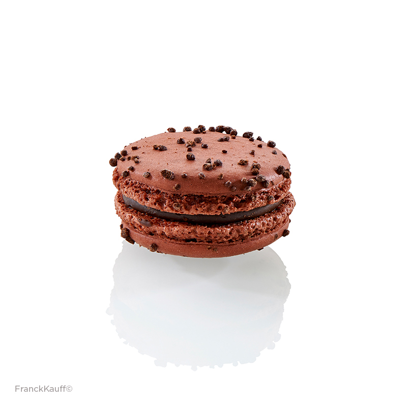 TK Macarons Chocolat 96x16g Crt FR Caff