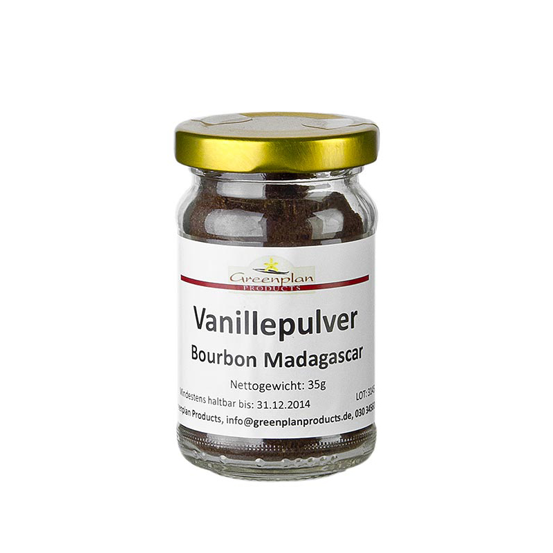 Vanillepulver Bourbon 35g Gl  MG
