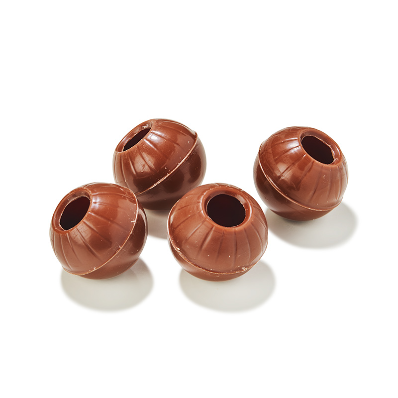 Corps creux de chocolat lait entier