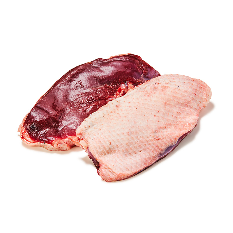 Wildentenbrustfilet mit Haut